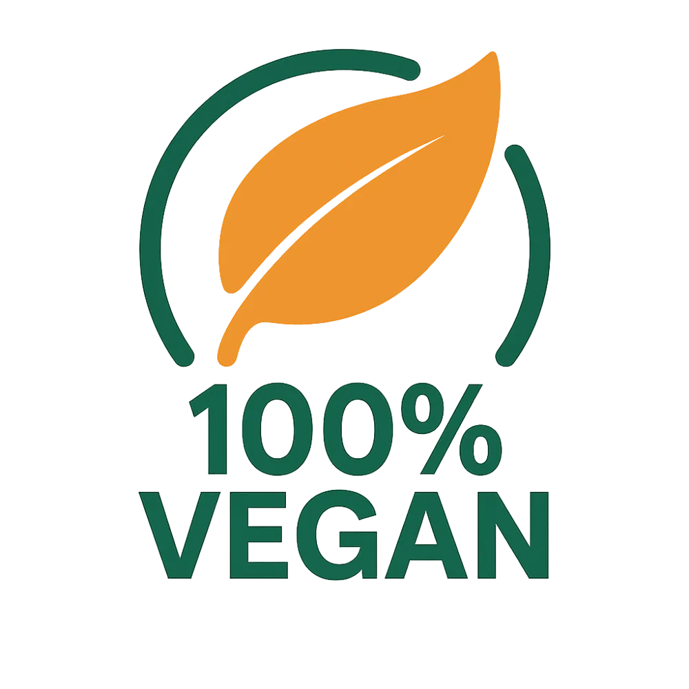 Zertifikat für 100% vegane Bananenchips - perfekt für einen bewussten Lebensstil.